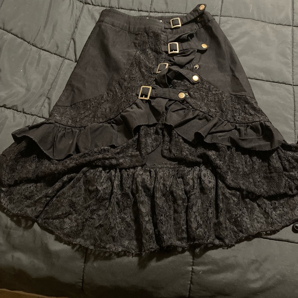 Belle Poque Steampunk Gothic Vintage Victorian Gypsy Skirt